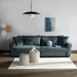 Sofa rozkładana 4-osobowa NOEMI szary