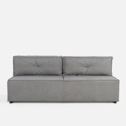 VOTI Sofa rozkładana 3-osobowa szara GRIS