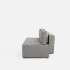VOTI Sofa rozkładana 3-osobowa szara GRIS