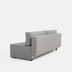 VOTI Sofa rozkładana 3-osobowa szara GRIS