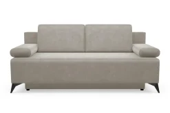 Sofy| Sofa rozkładana popielata CASEY