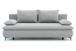Sofa rozkładana szara PASO