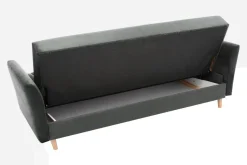 Sofy| Sofa rozkładana szara PORTO