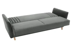 Sofy| Sofa rozkładana szara PORTO