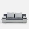 inny Sofa rozkładana szara SALINA