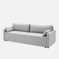 Sofy| Sofa rozkładana szara TAGO
