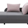 Dzieci Sofa rozkładana szaro-różowa LETTO prawa