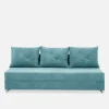 Sofy|Sofy| Sofa rozkładana turkusowa FIORE