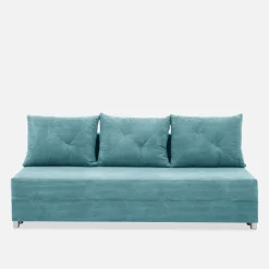 Sofy|Sofy| Sofa rozkładana turkusowa FIORE