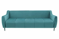 Fresh Sofa rozkładana turkusowa 3-osobowa ETNA