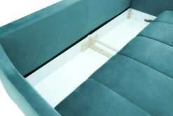 Fresh Sofa rozkładana turkusowa 3-osobowa ETNA