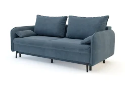 Sofa szara VAMOS nóżki czarne