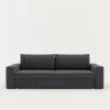Mavik Sofa szara z kieszenią LOLLY