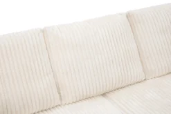 Sofy|Sofy|Instilo Sofa sztruksowa kremowa ESPANIA