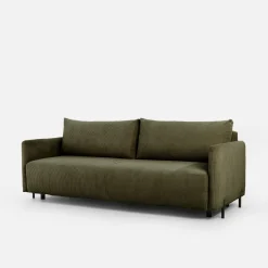 Sofy|inny Sofa sztruksowa oliwkowa SORRENTO NEW