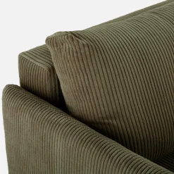 Sofy|inny Sofa sztruksowa oliwkowa SORRENTO NEW