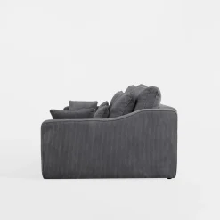 Instilo Sofa sztruksowa rozkładana podwójnie EVORA