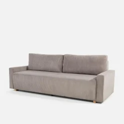 inny Sofa sztruksowa szara DIEGO