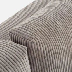 inny Sofa sztruksowa szara DIEGO