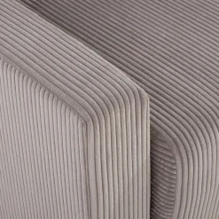 inny Sofa sztruksowa szara DIEGO