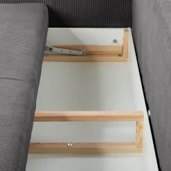 inny Sofa sztruksowa szara SORRENTO NEW