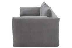 New Form Sofa sztruksowa szara SUNNY