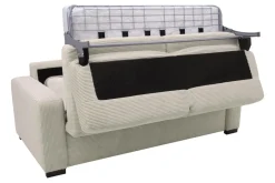 Werdomo Sofa sztruksowa z materacem OMBRE