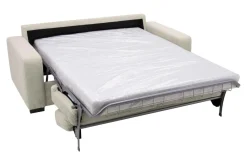 Werdomo Sofa sztruksowa z materacem OMBRE