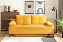 Sofy|Sofy|Mavik Sofa żółta MERA