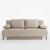 Sofy| Sofa trzyosobowa beżowa DARWIN