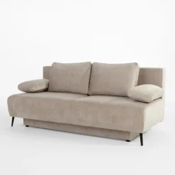 Sofy| Sofa trzyosobowa beżowa DARWIN