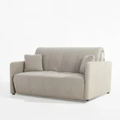 Sofa trzyosobowa szara BRIG