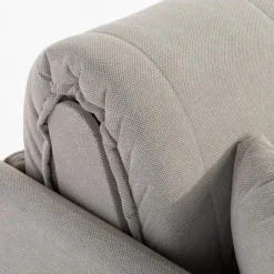 Sofa trzyosobowa szara BRIG