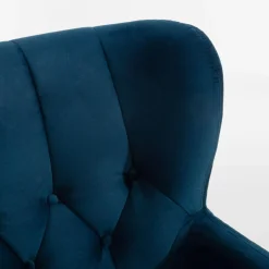 Sofy|Impresti Sofa uszak 2-osobowa ciemnoniebieska KELSO