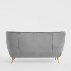 Sofy|Impresti Sofa uszak 3-osobowa jasnoszara KELSO
