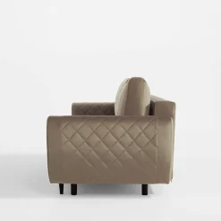 inny Sofa welurowa beżowa ROMA