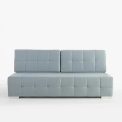 Sofa welurowa błękitna LILI