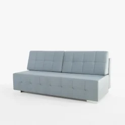 Sofa welurowa błękitna LILI
