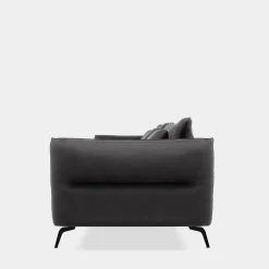 FN Design Sofa welurowa ciemnoszara VOCAL