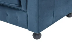 Inspire Sofa welurowa granatowa CHESTER