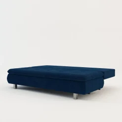 Sofy| Sofa welurowa granatowa VERDE