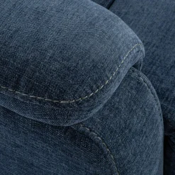 Sofy| Sofa z funkcją relaks niebieska ZATRI