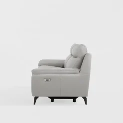 Trend Line Sofa z funkcją relaks skórzana PERLE