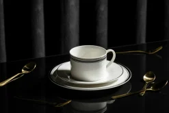 Spodek porcelanowy ART DECO 15.5 cm