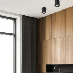 Zumaline Spot natynkowy IP44 czarny RONDIP SL