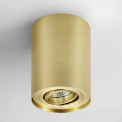 Spoty Natynkowe|Zumaline Spot natynkowy z regulacją złoty RONDOO