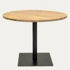inny Stół okrągły drewniany VERNI 80 cm