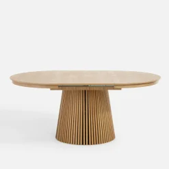 Stoły|inny Stół okrągły rozkładany LIRANDANO 120-180 cm