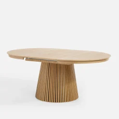 Stoły|inny Stół okrągły rozkładany LIRANDANO 120-180 cm