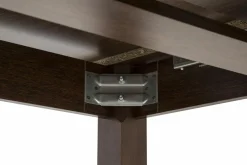 Stoły|DiTrendi Stół rozkładany 160-210 ciemny brąz PARIS